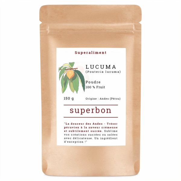 Lucuma en Poudre, Fruit Doré des Incas