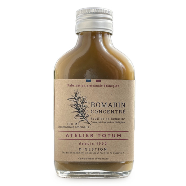 Concentré Romarin Bio – Feuilles de Romarin en Décoction
